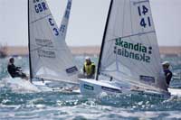 Sailing in Portland Harbour